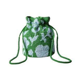 Kate Spade NY x Target Beaded Classic Rose Drawstring Bucket Bag